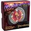 AAA Merchandise Moneta Deluxe del Signore degli Anelli Occhio di Sauron - Licenza Ufficiale da Collezione con Espositore, Regalo per i fan del LOTR