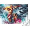 ZQXJNHPKRB Arte Religiosa Ritratto Puzzle 1000 Pezzi Puzzle per Adulti Carta Scena Spirituale Decorazione Casa Regalo Relax Concentrazione 70x50cm/1000pcs