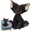 Generico Gatto Di - Peluche, Bambola Morbida | Giocattolo Animale Cartone Animato | Ornamento Per Divano, Abbracciabile Da 30 Cm/12 Pollici, Regalo Divertente Per Bambini Ragazzi Ragazze Ad