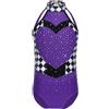 Loodgao Bambina Costume Regina Del Cuore Wonderland Corsetto Luminoso Strass Costume Da Ballo Leotard Halloween Carnevale Fasching