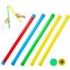 Sonostacle 5 Pezzi Tubo Sonoro Cilindro, 40cm novità Magic Noise Stick | ABS Tubo Sonoro Generisch Silenziatore a Tubo Sonoro, Divertente Bastone Rumoroso, Giocattoli per Feste Colore Casuale