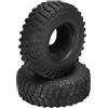 QUARKZMAN 2 Pezzi Gomma Pneumatici 114 mm OD RC Fuoristrada 1.9 Pollice | Per RC Crawler Car TRX4 SCX10, Gomma Da Arrampicata Tipo-K, Gomme Da Arrampicata, Con Spugna Interna