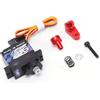 Generic Servo Digitale di Ricambio Ad Alta Precisione per Auto RC Typhon GROM 1/14, Mini Mojave GROM 1/14, Servo con Ingranaggi in Metallo con Braccio 20T, stabilità Migliorata e Tempi di Risposta