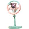 harayaa Volante Giocattolo simulato con Musica, Controller di Guida elettronico Portatile per Bambini in età prescolare, Ideale Come Regalo, Rosa