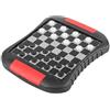 ROSEEONNE Set di pedine magnetiche, gioco da tavolo pieghevole da viaggio chess | Con spazio di archiviazione for la famiglia di adulti