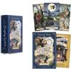 LGWJHCY 78 carte di tarocchi Witch per principianti, carte di tarocchi portatili con istruzioni (versione inglese), con scatola di colori per feste, regalo mistero per fidanzati