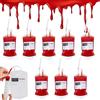 Myluatye Sacca per Sangue, Contenitore per Bevande per Halloween, 8 PCS 350ml Borsa per Bevande di Halloween, Halloween Vampire Cosplay Speciale,per Cosplay, Costume di Scena,8PC