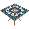 Generico Tappetino Per Mahjong Da Tavolo Antirumore Con Indicatori Direzionali | Tappeto Da Mahjong Americano per Serate in Famiglia, Feste, Riunioni, Viaggi, Camper, Giocatori, Principianti e Appassionati