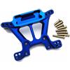 EPTNNASO CrazyRacer Alluminio Shock Tower Blue for TRAXXAS Rustler 4X4 VXL HOSS 4X4 6739
