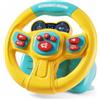 Xgdsnly Simulatore di Guida per Bambini Volante per Gioco Sterzo con Cruscotto Pulsanti Tattili Controlli Laterali con Luci E Suoni Base a Ventosa Adatto a , Giallo, Blu , A Batteria