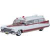 Oxford Diecast 1:87 1959 Cadillac Miller-Meteor Ambulance Modello da collezione 87CM59001