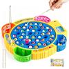 Weinsamkeit Gioco Pesca Bambini, Montessori Giochi 3 4 5 6 Anni con 45 Pesciolini e 4 Canna da Pesca Musicale Pesca Elettrico Pesci Giocattolo Educativo Interattivi per Ragazzo Ragazza 2 3 4 5 6 Anni