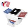 Leopacat Mixer automatico per carte da gioco, mescolare carte da gioco con un solo pulsante, Selettore carte per uno o due mazzi, con batteria integrata da 2000 mAh, carte per feste, accessori da