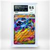 Megadrop Carta Pokemon Gradata Mega Charizard X 013/094 - Phantasmal Flames - Voto 9.5 Mint - Versione Italiana - in Slab Pure Grading