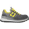 Generico Lewer Scarpe da Lavoro Londra Skill Classe Protezione S1-P Made in Italy Taglia : 41 Colore : Grigio/Giallo
