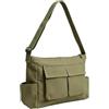 Zhcwldmi Borsa in tela da donna look Y2K, adatta come borsa messenger e borsa a tracolla per tutti i giorni e il lavoro (verde)