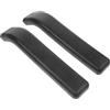 IWOWHERO Braccioli per Sedia a Rotelle Neri in Plastico Interasse 14 Cm | Ricambi per Carrozzine Disabili, Braccioli Carrozzine Invalidi, Pratici