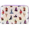 Loungefly Disney Villains Iridescent Zip Around Wallet