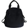 Generic Zaino in tela vintage per pendolari - unisex | Zaino in tela, tinta unita, stile Hippie Y2K, uso quotidiano; 11,81x11,02x5,51 pollici; multiuso, spalla singola/doppia;