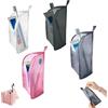 AngloCrate Beauty case portatile, leggero, organizer da viaggio, materiale a rete EVA, borsa per cosmetici impermeabile di grande capacità, ideale per viaggi, articoli da toeletta, spazzolini e dentifricio, 4