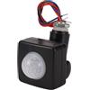 HUTSRAI 220V Sensore Infrarossi Del Corpo Umano Sensore del Corpo Infrarosso Interruttore LED Luce di Inondazione PIR Sensore di Movimento Regolabile Nero