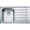 Franke Neptune Inox Satinato Lavello Incasso Semifilo/ filotop NEX 211