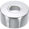 QUARKZMAN Flangia Braccio Doccia, 2.62 OD 1.18 Spessore Copertura in Acciaio Inossidabile Piastra di Protezione per Idropittura da 0.98 Dia Bracci Doccia, Argento