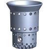 Generico Crogiolo in Ghisa per Stufa a Pellet ORIGINALE CADEL - Cod. 4D13016601061 | Ricambio Ufficiale per Lean3 Plus, Tile3 Plus, Wall3 Plus