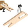 Ylnailky Bench Pin per Orafi con Morsetto a C per Utensili da Trapano Ergonomici | da banco per limatura di gioielli Traforo Taglio Falegnameria Lavorazione Metalli Artigianato Laboratorio