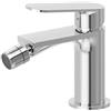 Newform Rise Up Miscelatore Bidet Monocomando Cromo, Rubinetto Bidet Senza Scarico con Flessibili G 3/8, Design Moderno, Rubinetteria Bagno, Cod. 74026
