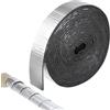 MIGUBIGU Isolamento per Tubi di Riscaldamento 5cm x 10m, Adesivo, Alluminio | Tubo Isolante Antigelo per Esterni, Isolante in Schiuma per Tubi, Isolamento Termico per Condizionamento (1 Rotoli)