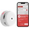 X-Sense Rilevatore di fumo WiFi intelligente, batteria sostituibile, 1 pezzo