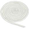 PATIKIL Legna Stufa Guarnizione 5/16x 86 Fibra Vetro Rotonda Bianco | Alte temperature Resistenza, Guarnizione Corda Sostituzione per Stufe Camino Porta