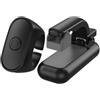 Filteilect Clicker - Telecomando per girare pagine per Kindle, dispositivo di lettura eBook a mani libere da 2,4 GHz, wireless, portata 10 metri, design portatile (nero)
