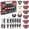 Einhell Accessories Einhell XXL-CASE 70 pezzi set multitool | Lame BiM / CrV / HCS / in metallo duro | raspa Delta in metallo duro | platorello Delta | carta abrasiva | attacco Open-Back