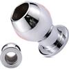 BDSMJOY Plug Analesex Metallo Anale Dilatatore Cavo Butt Plug (S) | Anali Sexytoysys Uomo, Sexytoysys, Plug anale-dilatatore donna