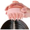 Generic Spazzola per massaggio in silicone con shampoo massaggiatore in silicone | Applicatore Shampoo per il cuoio capelluto Viaggio Casa Spa Salone Doccia Vasca da Bagno Palestra Spiaggia Per Co