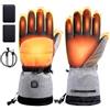 Todeco Guanti Riscaldati Uomo Donna 3Temperature Touchscreen | Impermeabili antivento, batteria ricaricabile inclusa, touchscreen compatibile, per sci moto pesca attività outdoor