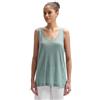 Lee - T Shirt Donna - vestibilità Slim - Tank Top - Bianco Brillante