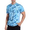 MEETWEE Rash Guards Uomo, Manica Corta Maglietta Sportiva Maglia Protettiva Anti UV Magliette Sportive T-Shirt Short Sleeve Piscina Running, Protezione Solare UPF 50+