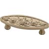 Franklin Brass Seaside Cottage Oval (confezione da 5) maniglie per armadietti, 7,6 cm, color bronzo champagne, maniglie per armadi e cassetti, per armadi e cassetti, PBF663-CZ-B2