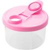 Generic POT della polvere di formula degli erogatori del latte in polvere | Dispenser per latte in polvere, confezione da 3 contenitori Tiny To Tots 0M + senza BPA, 3 scomparti separati per porzionare