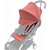 Colu Kid Set di ricambio per passeggino compatibile con Babyzen YOYO/YOYO+/YOYO2/Stokke YOYO3, confezione da 6 colori, cuscino per sedile ispessito e baldacchino estensibile, tessuto idrorepellente (Ginger