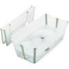 Stokke Vaschetta Bagnetto Flexi Bath® XL, per Bambini fino a 6 Anni, Verde | Vaschetta bagnetto pieghevole per neonati e bambini fino a 6 anni, ideale da condividere tra fratelli, senza BPA.