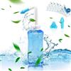 HILPATY Neti Pot - Kit per risciacquo nasale da 500 ml, con 60 confezioni di sale per risciacquo nasale, portatile, per adulti e bambini