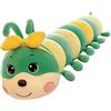 Yunhgft Bruco Peluche Morbido Cuscino Animale Giocattolo Bambini Morbidissimo Simulato Regalo Adatto per Racconti Della Buonanotte Decorazione Camera, verde, Taglia unica bambino