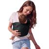 JOYNCLEON Fascia Portabebé in Rete Traspirante per Neonati e Bambini, Portabebé Leggero ed Ergonomico per l'Estate, Soluzione Antiscivolo con Avvolgimento Parziale, 0-36 Mesi