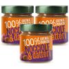 Generico 3X Euro Company Crema 100% Nocciole e Datteri 175g - Crema Spalmabile con 80% Nocciole e 20% Datteri - Ideale per Colazione, Pancake, Yogurt e Ricette Dolci