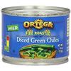 Ortega Mild Diced Green Chiles 4 oz Pk Di 3.