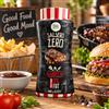 Generico Salsa Zero Barbecue 440g Gusto BBQ Affumicato, 0% Grassi, Low Calorie, Condimento per Carne Hamburger Panini e Grigliate